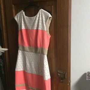 Color block dress
